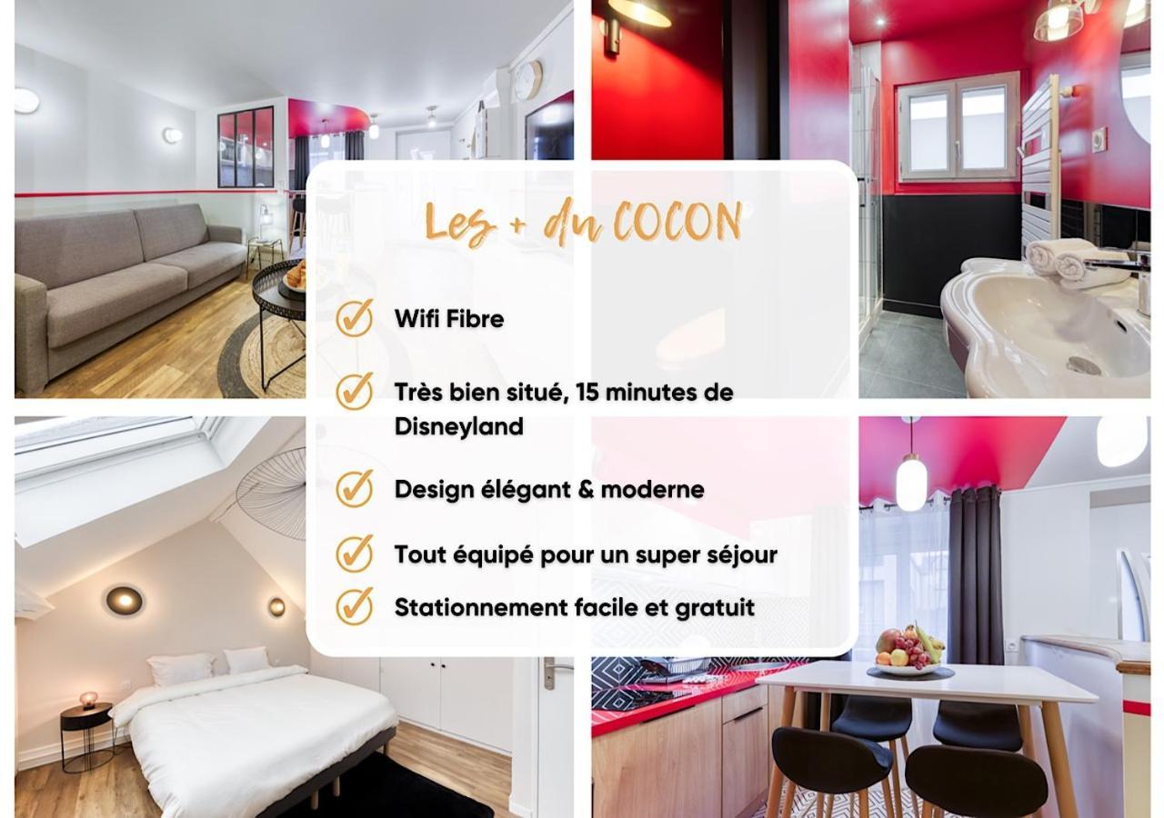 Le Cocon- Confort & Cosy A Proximite De Disneyland Chessy  Exterior foto